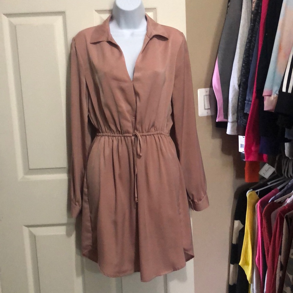 Satin dress